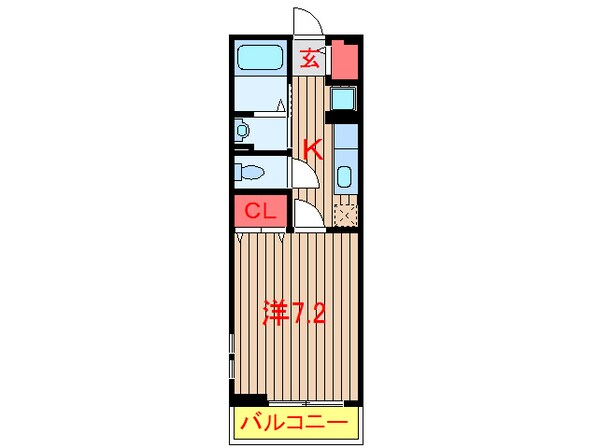 飯山満駅 徒歩8分 2階の物件間取画像